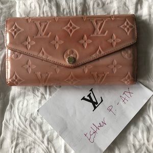 LV Sarah Vernis Wallet